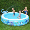 Image 1 : SUNCLUB KID’S INFLATABLE STINGRAY SPRAY SWIMMING POOL -U