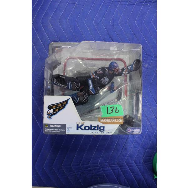 Kolzig McFarlane Hockey Action Figure in Original Packaging

