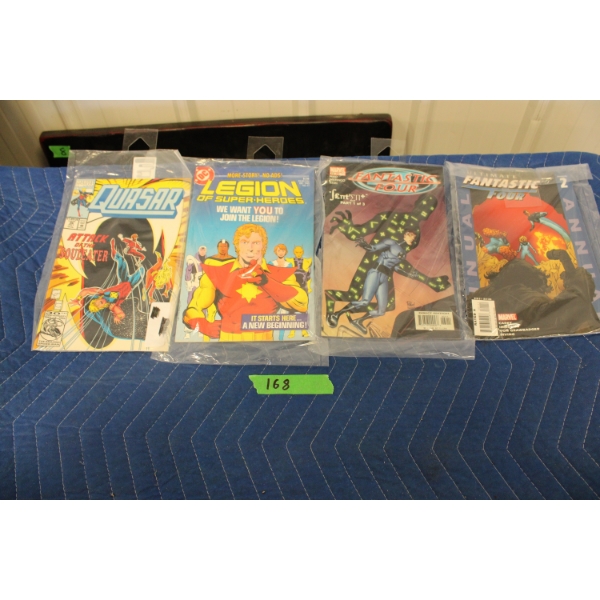 Lot of 4 Marvel and DC Comics