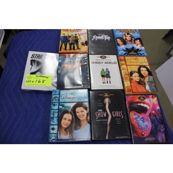 10 DVDs Including Films and TV Series