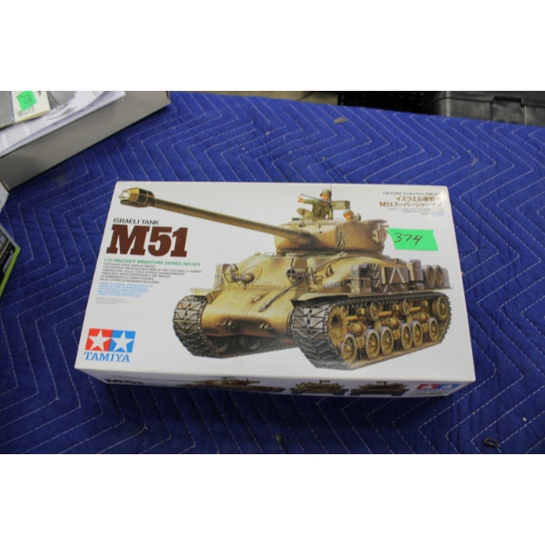 Tamiya 1:35 Military Model Set M51 Tank