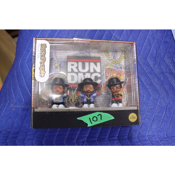 Run DMC collectible figures set by Lil' Hunks Heroes 1 of 100