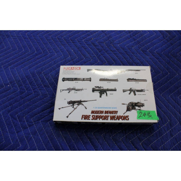 Dragon 1:35 Scale Military Model Set Modern Infantry Fire Support Weapons