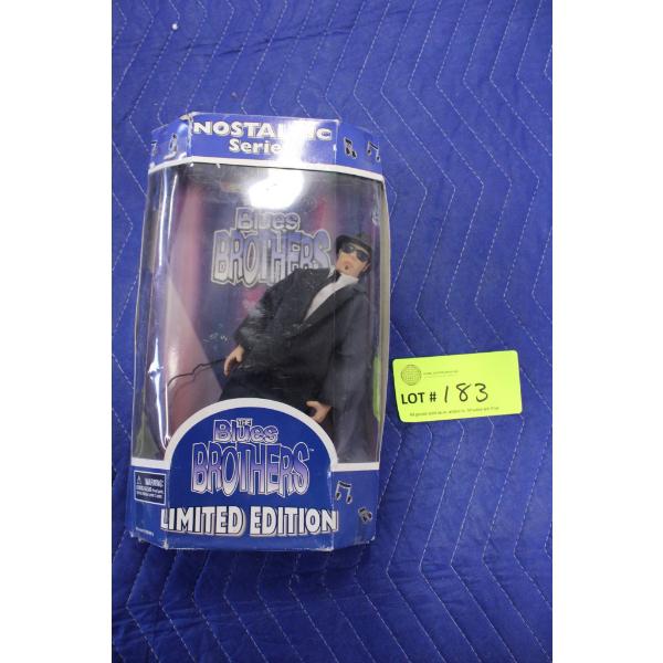 A Blues Brothers Limited Edition Nostalgic Series collectible figure in original packaging