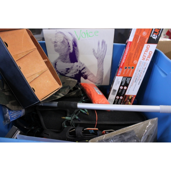 Miscellaneous Items Including Household and Decorative Pieces â€“ Tote not Included
