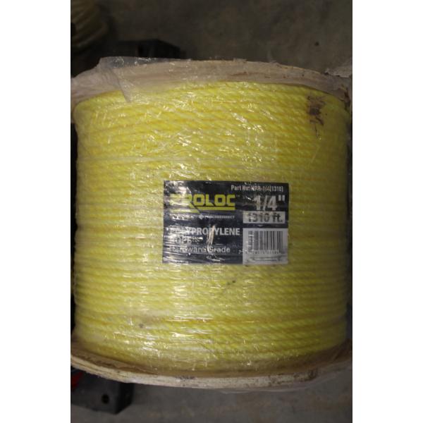 Cord of 1/4" Polypropylene Rope