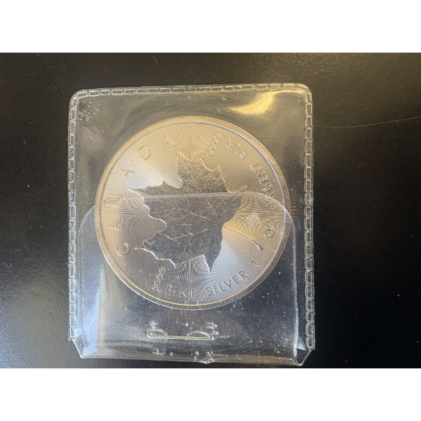 2021 Royal Canadian Mint DNA Silver Maple Leaf .9999 Pure