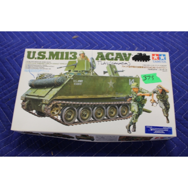 Tamiya 1:35 Scale Military Model Set U.S. M113 TLAV (Canada) Tank