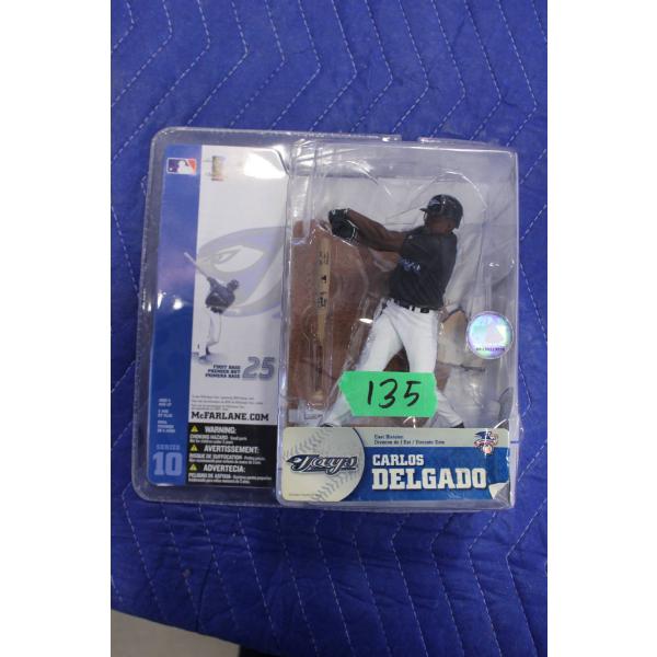McFarlane MLB 10 Carlos Delgado Action Figure in Original Packaging
