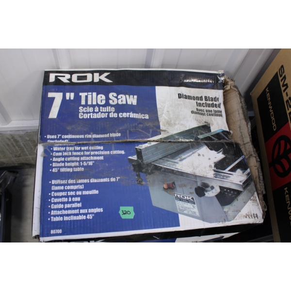 ROK 7" Tile Saw
