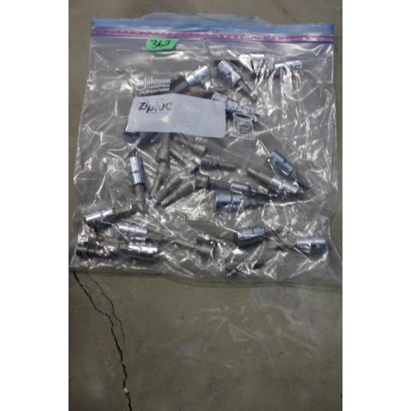 Box of Sockets and Drill Bits