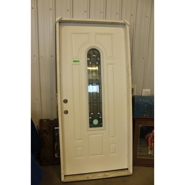 Residential Exterior Door with Window