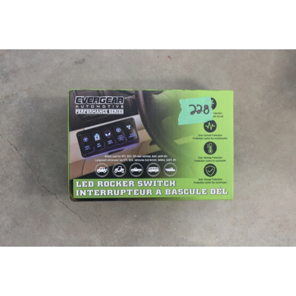 LED Rocker Switch for Vehicle