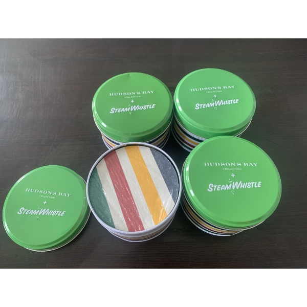 Hudson Bay Steamwhistle Collectible Coaster Sets