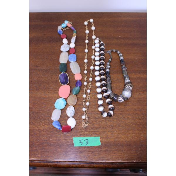 Lot of Four Necklaces