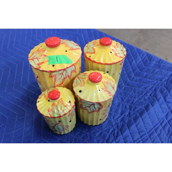 Set of Four Canisters