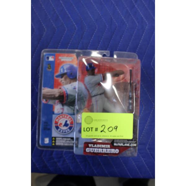 McFarlane brand MLB action figure featuring a Texas Rangers player in original packaging. The figure