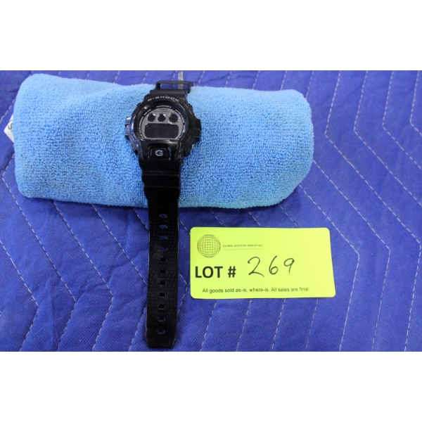 Casio G-Shock G-Lide Wristwatch with White and Black Housing
