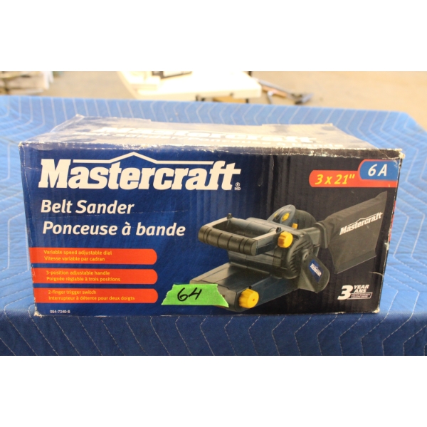 Mastercraft Belt Sander