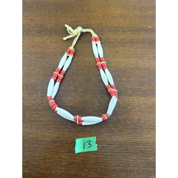 Beaded Leather Necklake