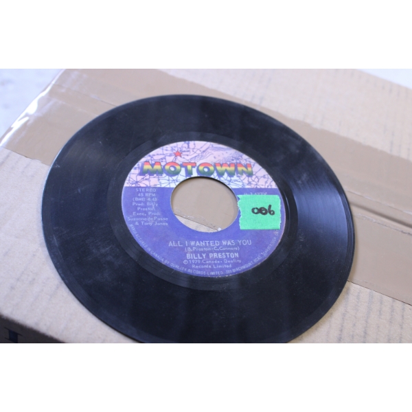 Jukebox 45 RPM Record Motown All I Wanted Was You