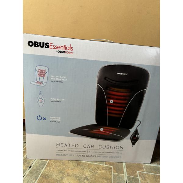 ObusEssentials Heated Car Cushion - Like New