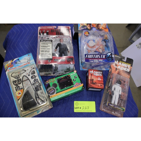 Action Figures and Toys Featuring Robocop, Planet of the Apes, and More
