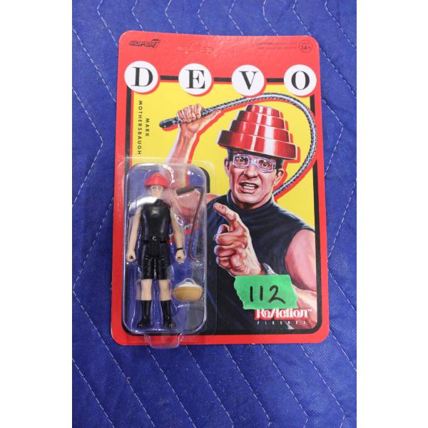 Mark Mothersbaugh Devo Action Figure in Original Packaging
