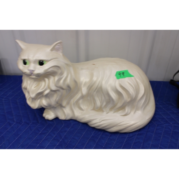 Figurine of White Cat