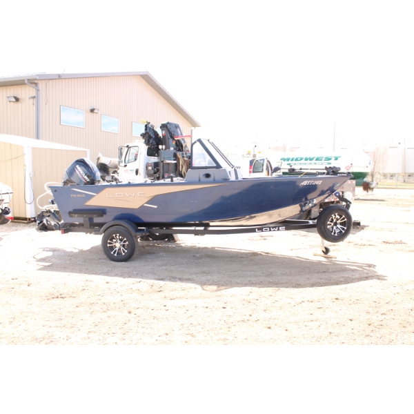 2023 Lowe FM1625WT Fishing Boat with Mercury 60ELPT Engine
Trailer is 2023 Karavan