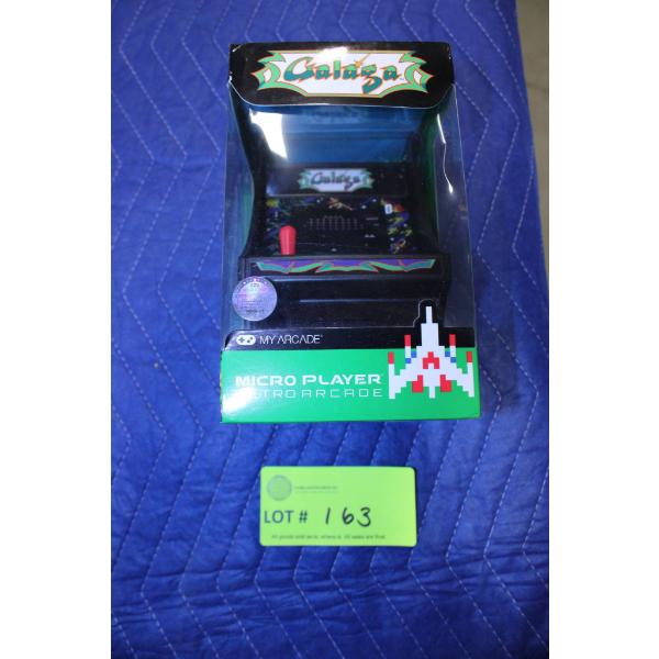 Galaga Micro Player Retro Arcade Game in Original Packaging
