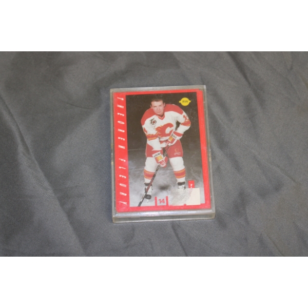 Theo (Theoren) Fleury Hockey Card Set