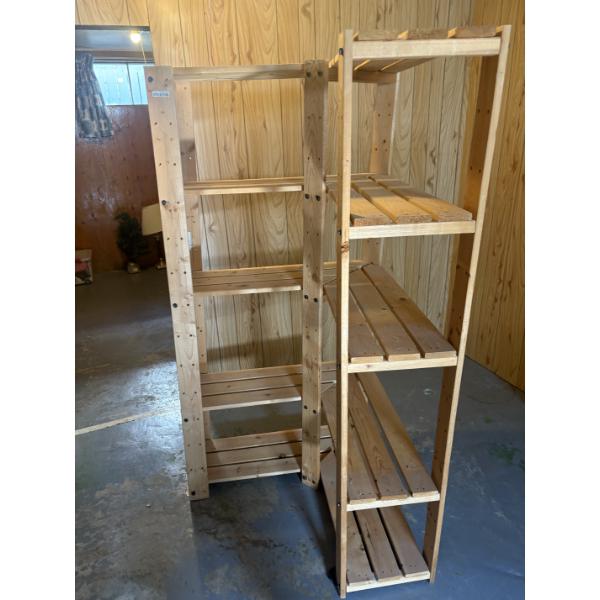 Wooden Pantry Shelving