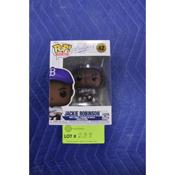 Funko Pop Jackie Robinson Dodgers #42 Vinyl Figure in Box
