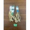 Image 1 : Beaded Leather Keychains (3x Money)