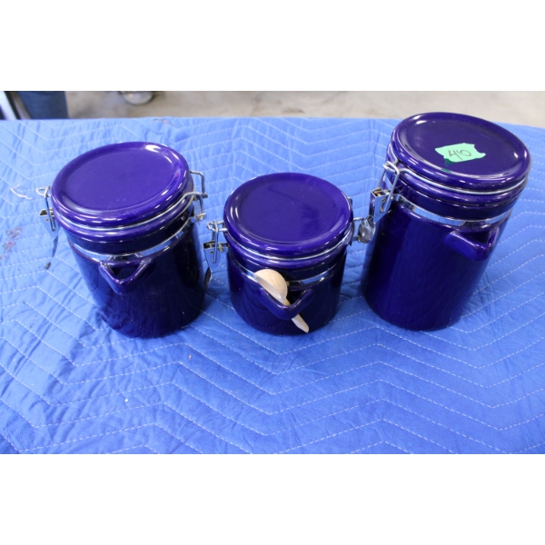 Set of Ceramic Canisters