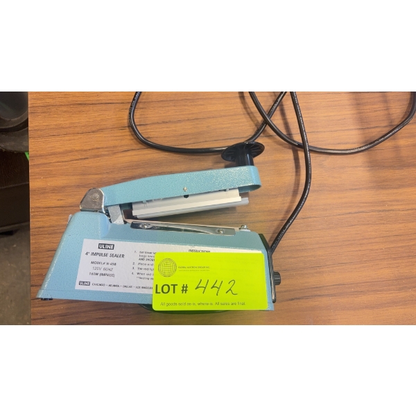 IMPULSE HEAT SEALER FS-100 PORTABLE
