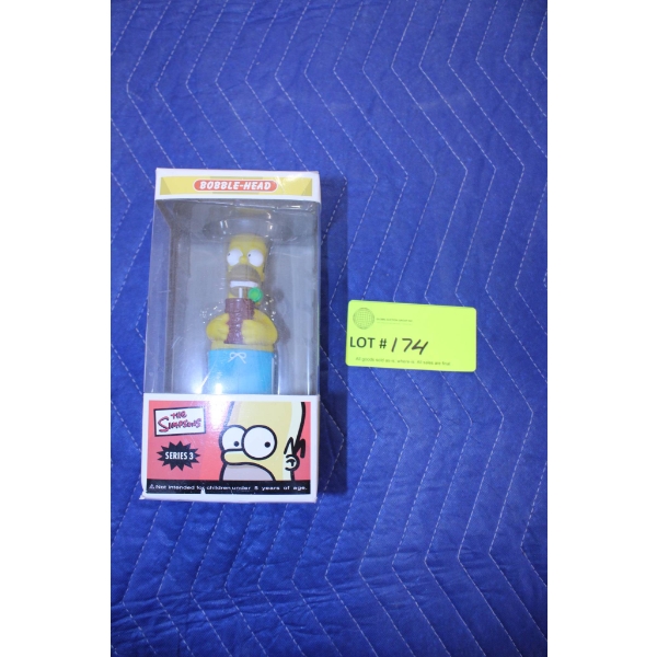 The Simpsons Homer Simpson Bobblehead Series 1 in Box
