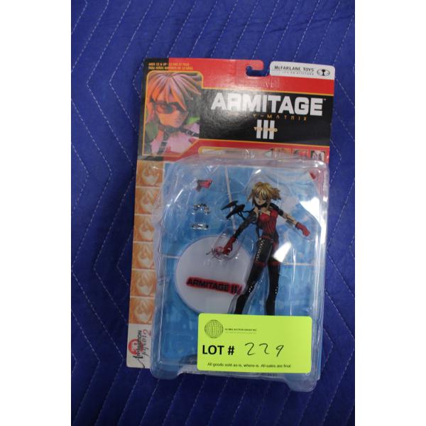 Armitage III Action Figure in Original Packaging
