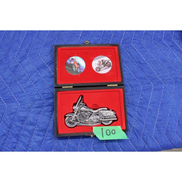 Motorcycle Shaped Pocket Knife