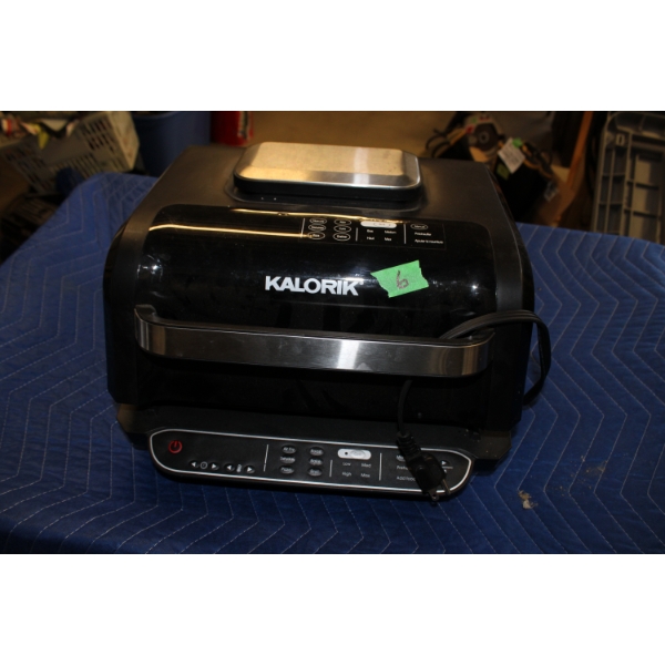 Kalorik Electric Grill and Air Fryer Combo Unit