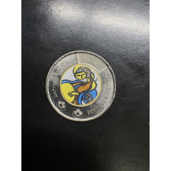 Canadian Two Dollar Coin - 2025 Celebrating the Life and Art of Daphne Odjig