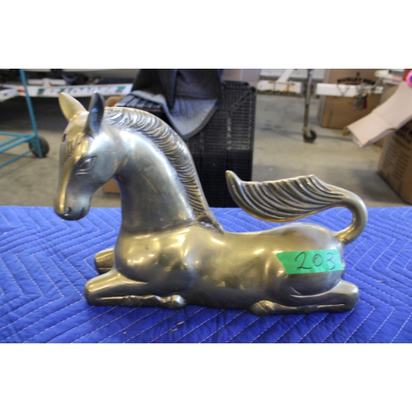 Brass Like Horse Figurine
