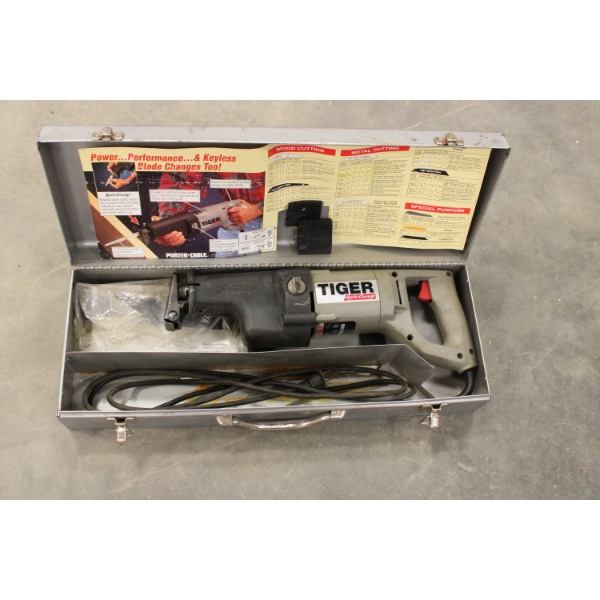 Tiger Quick Change Corded Reciprocating Saw