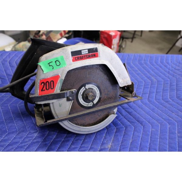 Craftsman Corded Circular Saw with Metal Blade
