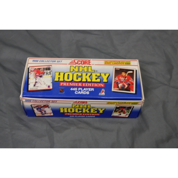 Score 1990 NHL Hockey Premier Edition 445 Player Cards Set
