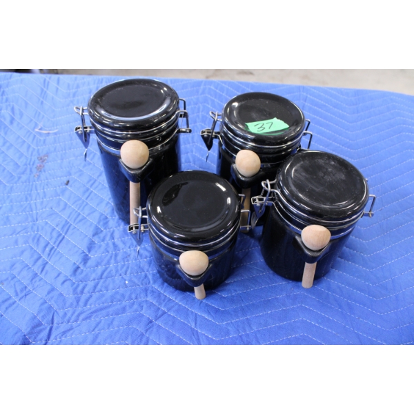 Set of Ceramic Canisters