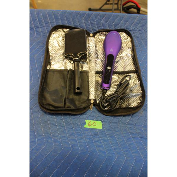 Heated Hair Brush Set