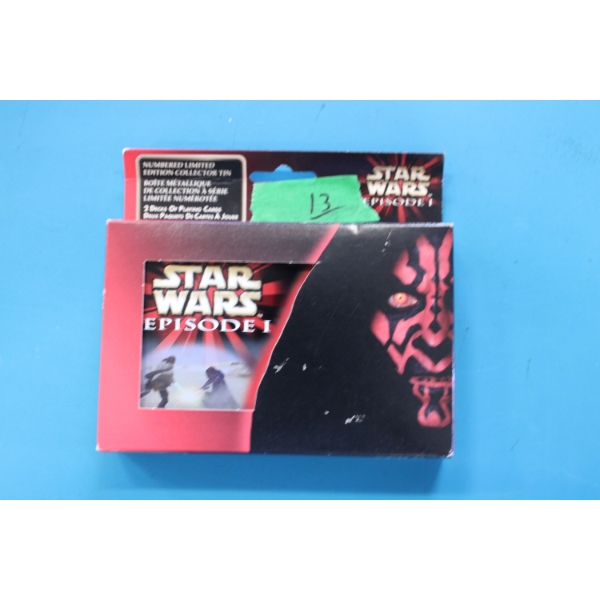 Star Wars Episode One Numbered Collectible Tin