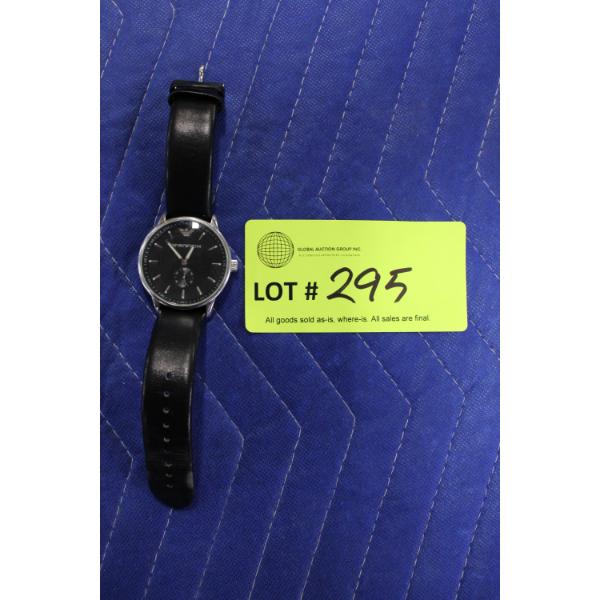 Emporio Armani Men's Analog Watch with Black Strap
Emporio Armani men's analog wristwatch featuring 